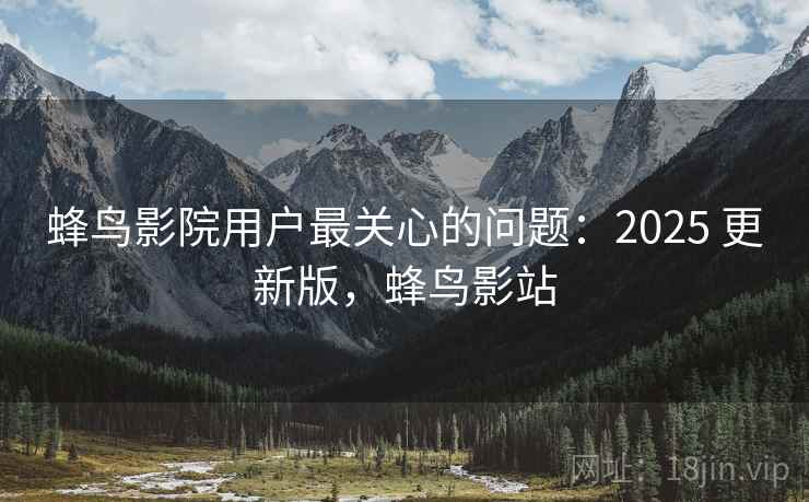 蜂鸟影院用户最关心的问题：2025 更新版，蜂鸟影站